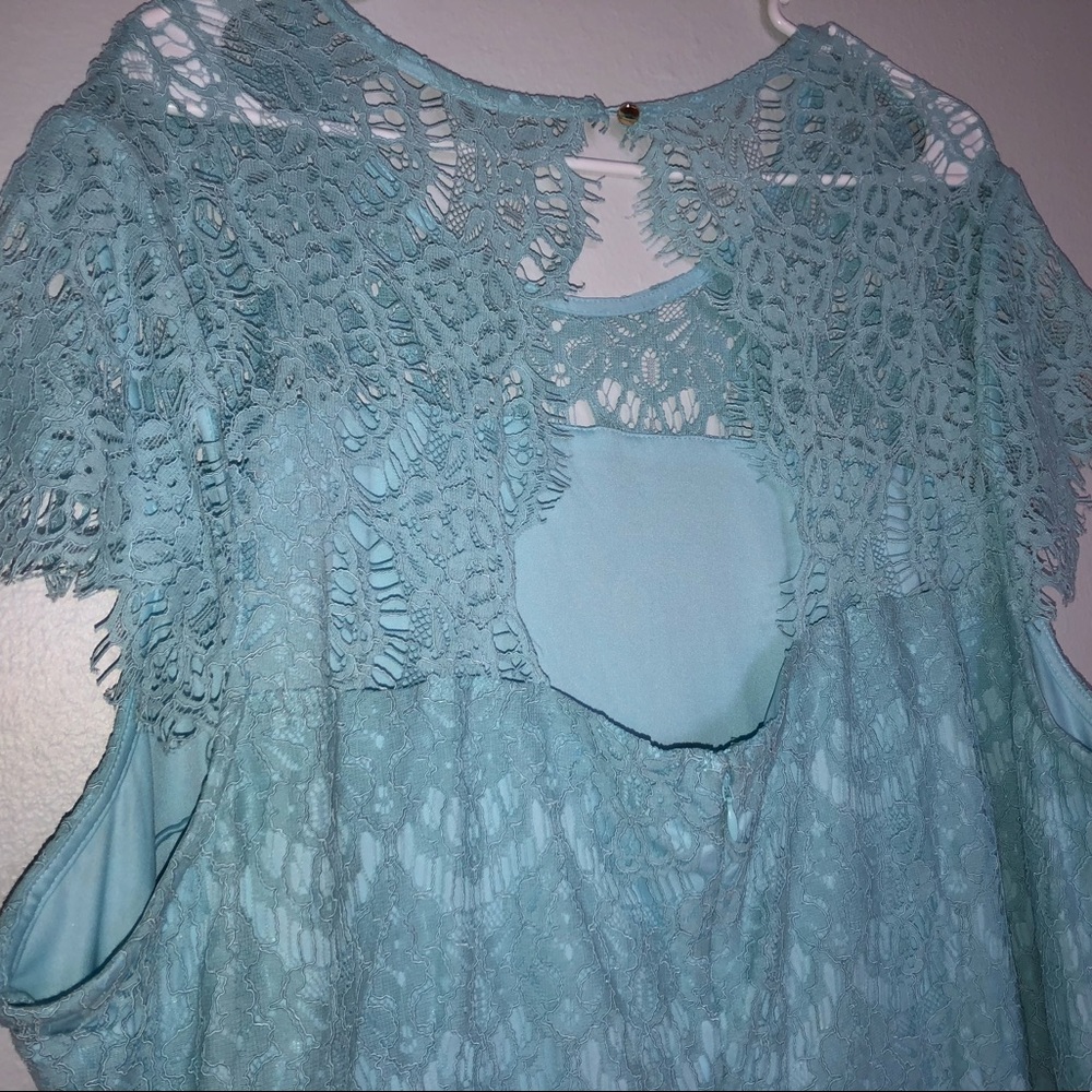 Lane Bryant lace dress